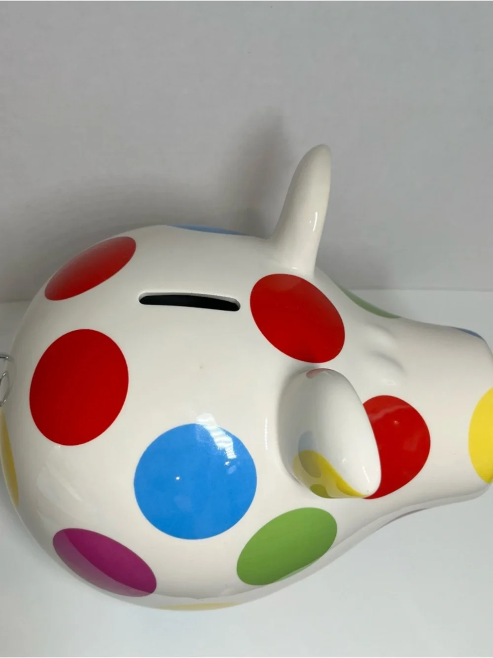 NEW SALT & PEPPER OINK PIGGY BANK POLKA DOT MONEY BOX